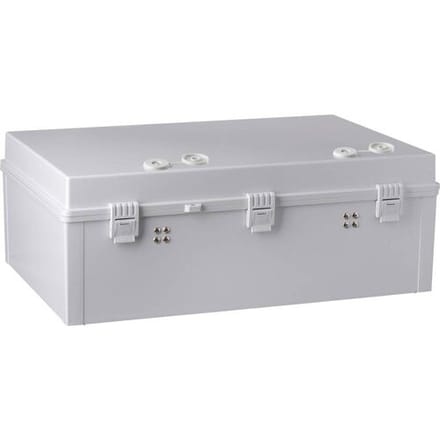 TRU COMPONENTS TC-PSC-40x60x22 Schakelkast 400 x 600 x 220 ABS Lichtgrijs 1 stuk(s)