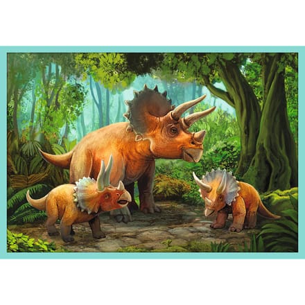 Trefl Puzzle - Meet all the dinosaurs (10in1) 2D Puzzels