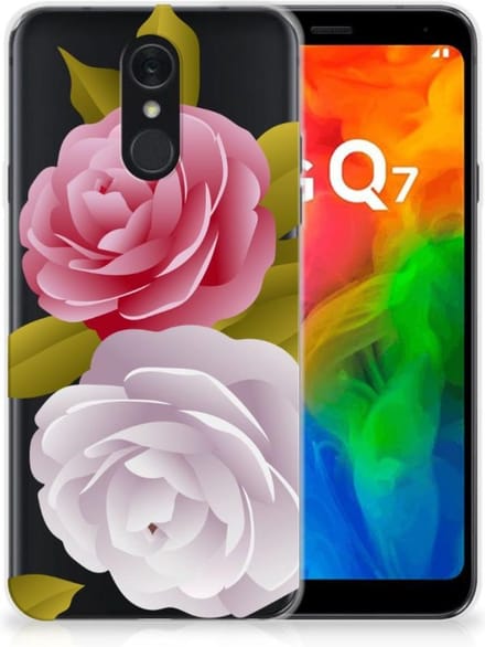 LG Q7 TPU Case Roses