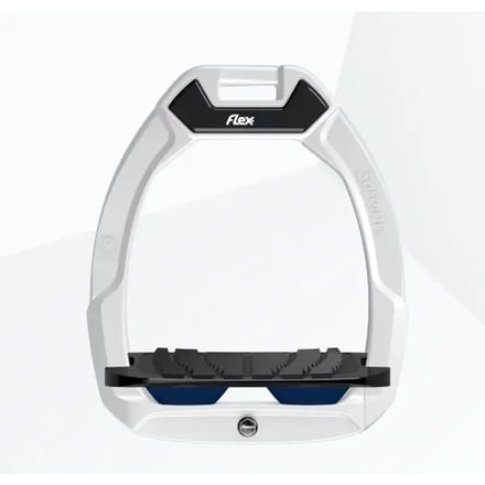 Veiligheidselementen voor paardrijden Met hellend grip Wit/Zwart/Marine Flex-On Safe-On