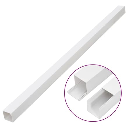 vidaXL - Kabelgoot - 100x60 - mm - 10 - m - PVC