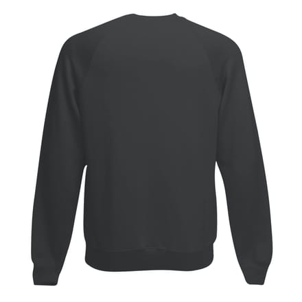 Fruit Of The Loom Heren Raglan Mouwen Belcoro® Sweatshirt (Licht Grafiet)