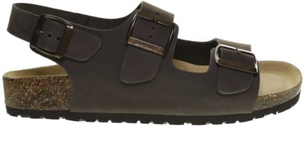 Bruin Leder Herensandalen Comfort Bionatura maat 42
