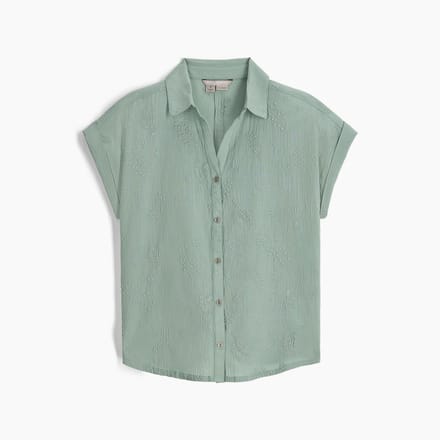 Royal Robbins Oasis S/S - Outdoorblouse - Dames - Sage Leaf - Maat S
