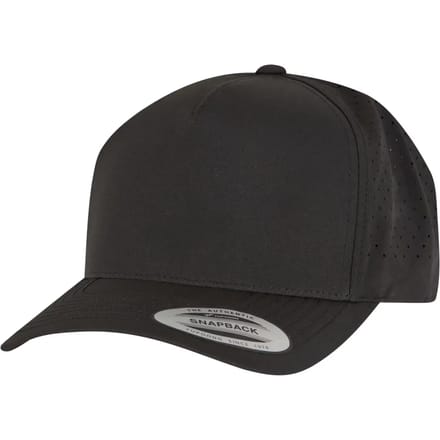 Flexfit - 5 Panel Snapback Pet - Zwart