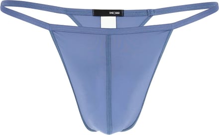 HOM Plume g-string (1-pack) - heren string - midden blauw