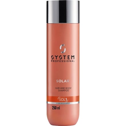System Professional Lipid Code Solar Haar- & lichaamsshampoo SOL1 Herstelshampoo Dames 250 ml