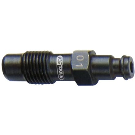 KS Tools 150.3662 Gloeibougieadapter, M12x1,25 met buitenschroefdraad, lengte 47 mm