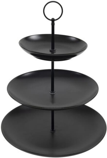 Svenska Living Etagere 3-laags - porselein - 16 x D26 cm