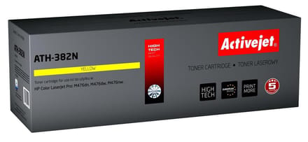 Toner Activejet ATH-382N (replacement HP 312A CF382A; Supreme; 2 700 pages; Yellow)