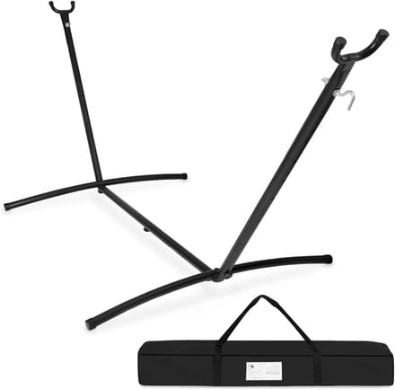 Hangmat Standaard - Draagbare Staande - Ontspanning Buiten - Gecoat Staal - 278 x 117 x 107 cm