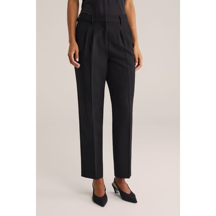 We Fashion Trouser Black Größe: W34 | Stoffhosen Outlet | Damen | Schwarz