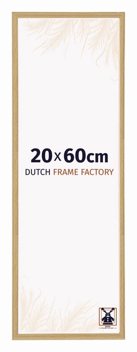 Fotolijst 20x60 cm - Kunststof - Beuken Licht - Angers
