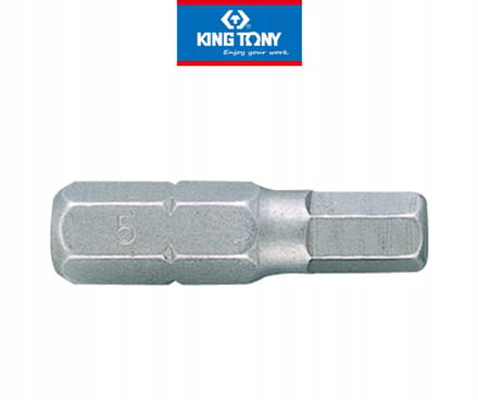 King Tony 1/4" HEX-bit 4 mm verwisselbaar