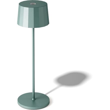 KS Verlichting - Lido - Tafellamp - Aluminium - Modern - Oplaadbaar - Groen