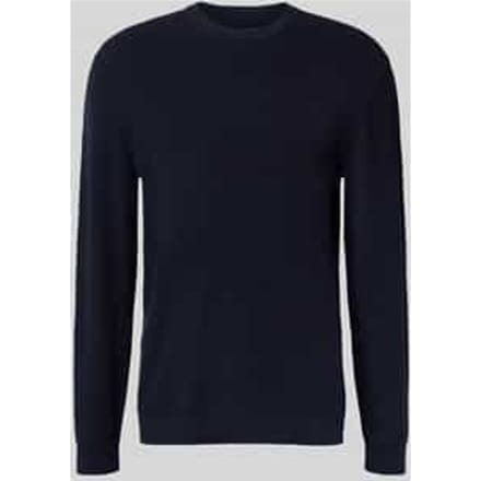 Gebreide pullover met ribboorden
