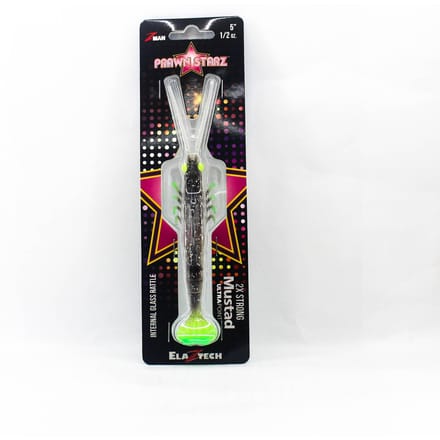 Zman Leurres Souples PrawnstarZ 5 Pouces Glow Chartreuse (9194) white