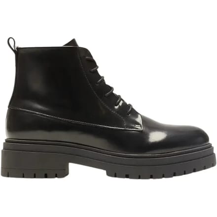 Leren veterboots voor dames Odaje Bérénice