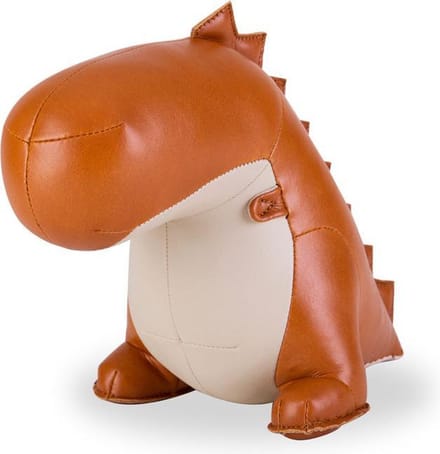 BRUINE DINOSAURUS BOEKENSTEUN ZUNY