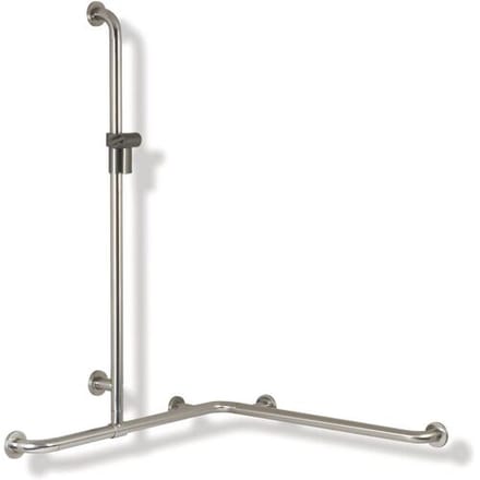 HEWI Series 805 Classic shower handrail with sliding shower rail 805.35.330 99