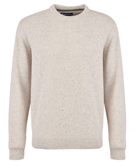 Barbour Trui Lamswol Beige - Maat XL - Heren