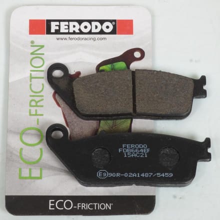 Plaquette de frein Ferodo pour Scooter Honda 125 SH I 2014 à 2017 AV Neuf