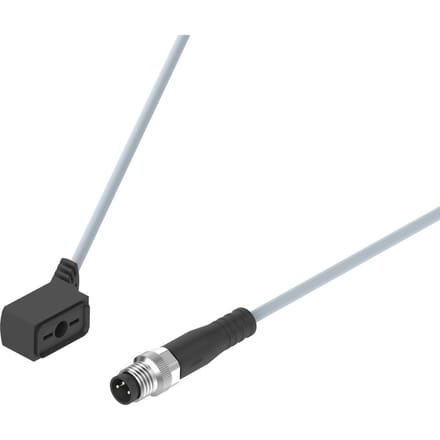 Festo Aansluitkabel Aansluitdiagram ZC M8x1 A-gecodeerd EN 61076-2-104 0.5m - 8047673