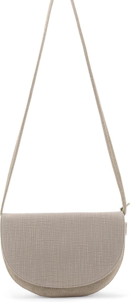 Monk and Anna - Soma half moon bag - Schoudertas Dames • Linen - 30 x 6 x 19,3 cm