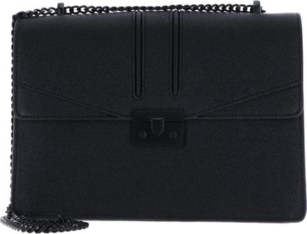 SEIDENFELT MANUFAKTUR Avondtas Schoudertas Roros Big Black / Black Zwart