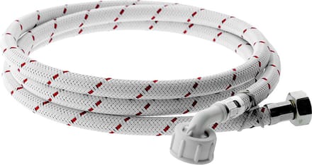 Nylon aanvoerslang 2m wit