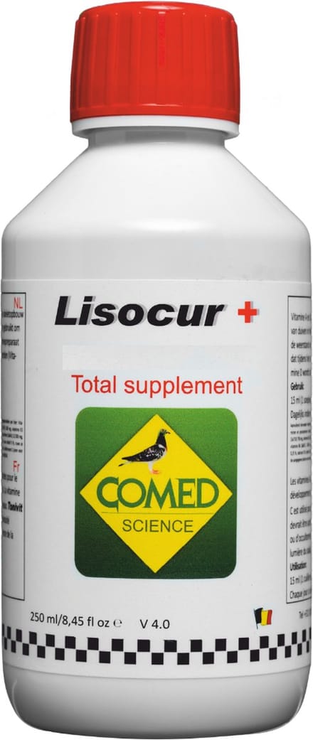 Comed Lisocur + 250ml - voor postduiven