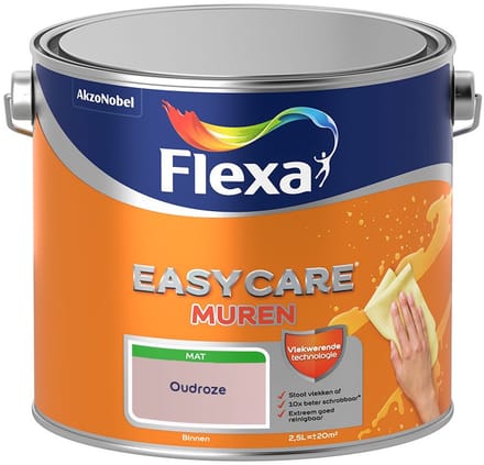 Flexa - Easycare Muren - Oudroze - Mengverf - 2,5 L