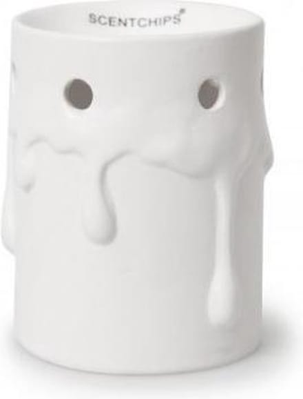 ScentBurner geurbrander Dripping Silicone Matt White