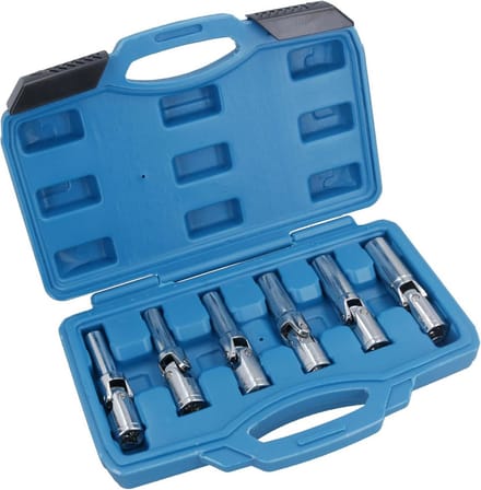 Bougiesleutel Set 6 Delen Flexibel 3/8" Aandrijving