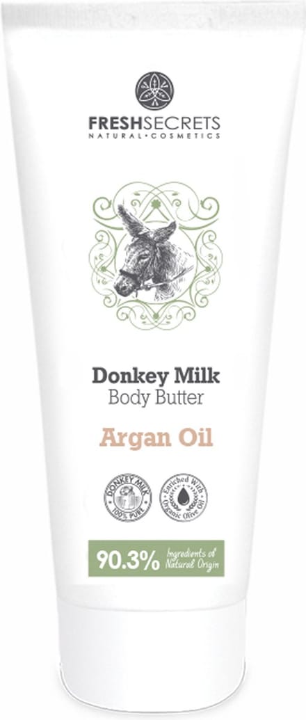 Fresh Secrets Body Butter Ezelinnenmelk & Arganolie 200ml