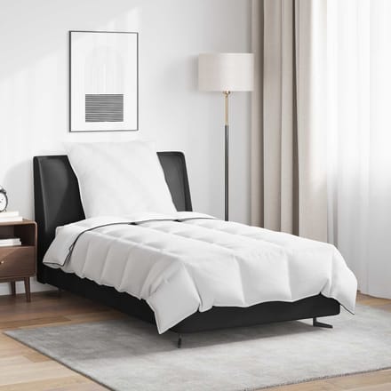 vidaXL - Winter - Duvet - met - kussen - 2 - st - Wit - Donsveer