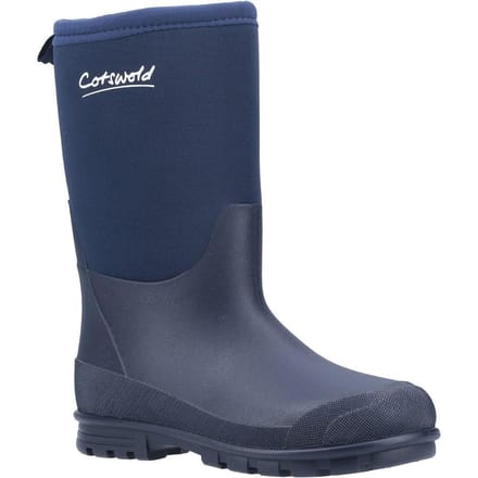 Cotswold Kinder/Kids Hilly Neopreen Wellington Laarzen (Marine)