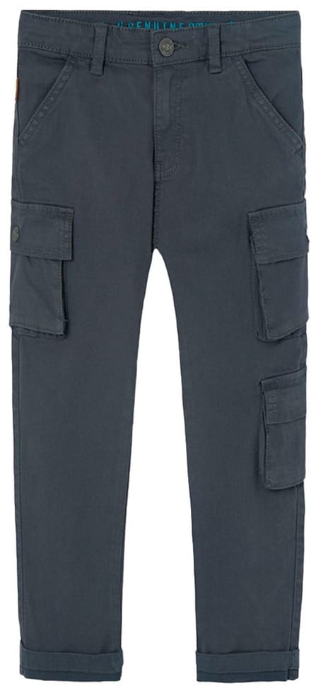 Boboli Stretch Twill Broek Grijs 4 Years Jongen