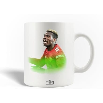 Mug - Manchester United - Pogba - Céramique - 30cl - Compatible lave-vaisselle