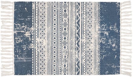 Clayre & Eef Vloerkleed Beige Katoen