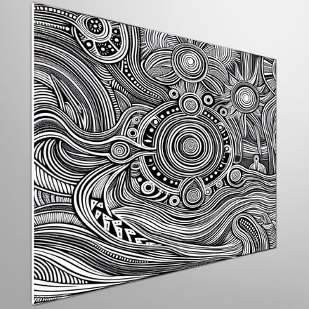 Kunstprint | Wanddecoratie | Forex | 80 × 80 cm