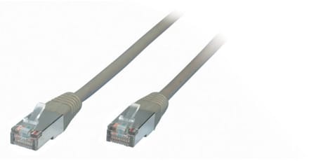 Patchkabel, cat. 5e, SF/UTP, 0,25m