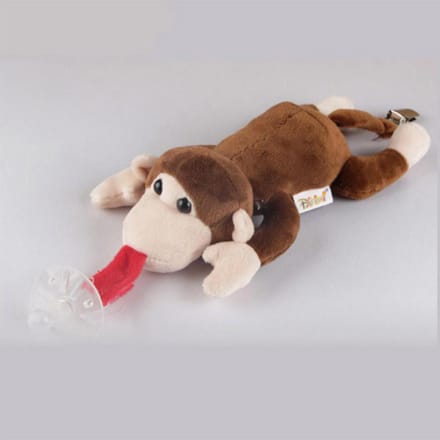 DW4Trading Speenknuffel Aap - Knuffelspeen - Knuffeldier - Eco Vriendelijk - Bpa Vrij