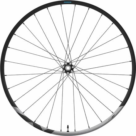 Centrale vergrendeling van de schijfrem van een fietswiel Shimano Deore XT WH-M8100