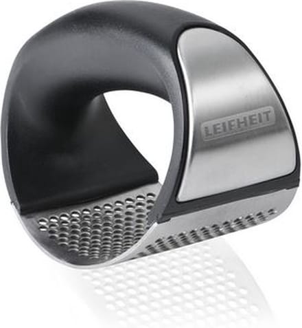 Leifheit ProLine knoflookpers Knobi King - RVS - zwart