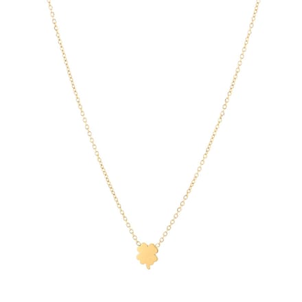 Klavertje ketting goud JE16465