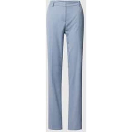 Stoffen broek met structuurmotief
