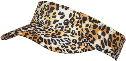 Zonneklep panter print