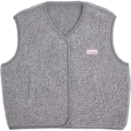 Mouwloze Merinowollen Vest Happymess