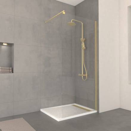 Cabine de douche Sécurisée et Accessible à Tous 160x85x220cm - Mitigeur Thermostatique